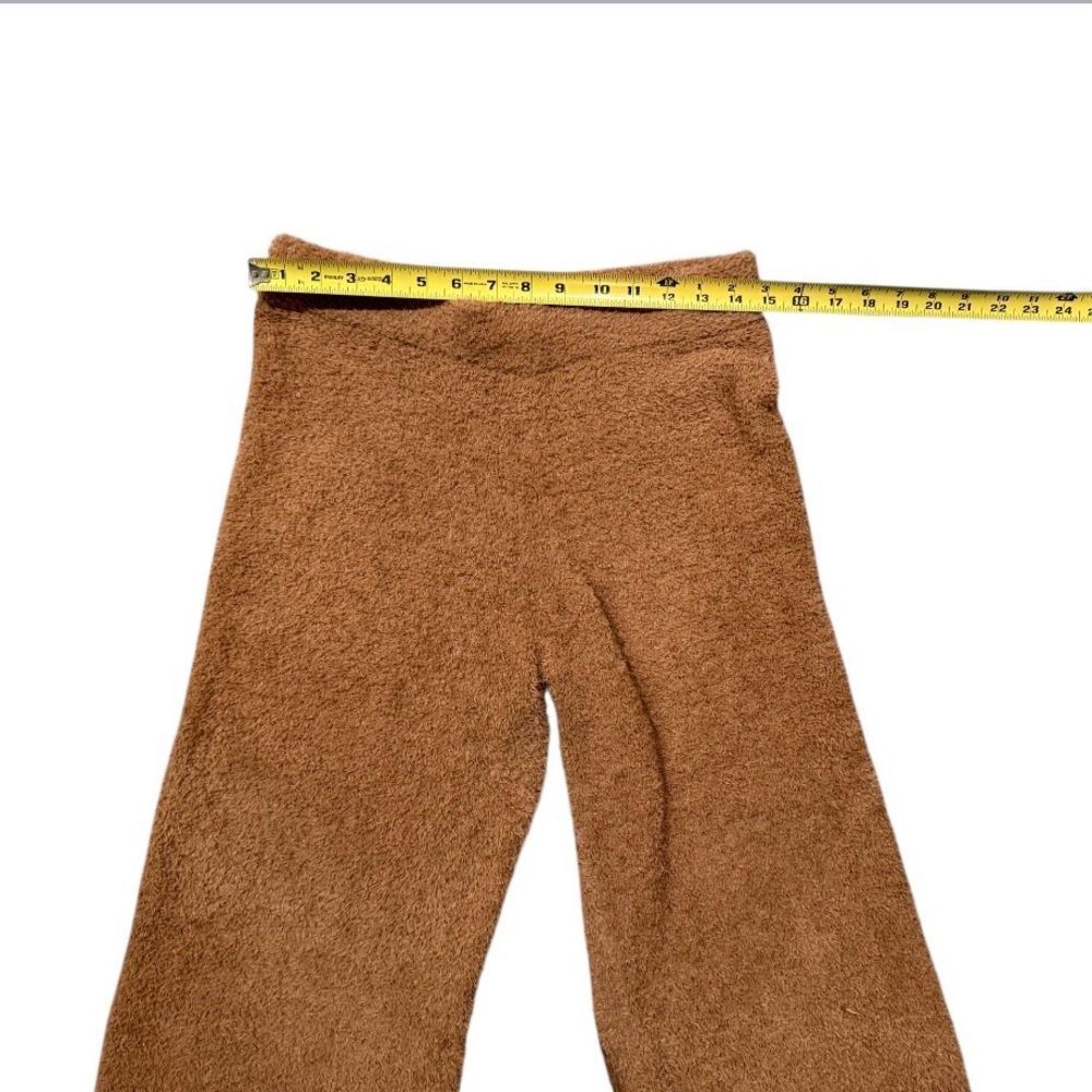 Cozy Tan Women's Plush 2-Piece Top & Pants Loungewear Set S - Picture 6 of 11
